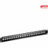 TRENDnet 24-Port Blank Keystone 1U Patch Panel, 1U 19" Metal Rackmount Housing, Recommended With TC-K25C6 & TC-K50C6 Cat6 Keystone Jacks (Sold Separately), Black, TC-KP24 - 24-Port Blank Keystone