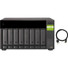 QNAP TL-D800C Drive Enclosure SATA/600 - USB 3.2 (Gen 2) Type C Host Interface Tower - 8 x HDD Supported - 8 x SSD Supported - 8 x Total Bay - 8 x 2.5"/3.5" Bay
