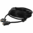 5PK 50ft VGA Male to VGA Male Black Cables For Resolution Up to 1920x1200 (WUXGA) - 100% compatible and guaranteed to work