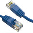Axiom 18-INCH CAT6 UTP 550mhz Patch Cable Snagless Molded Boot (Blue) - 1.50 ft Category 6 Network Cable for Media Converter, Router, Switch, Patch Panel, Hub, Network Device - First End: 1 x RJ-45 Network - Male - Second End: 1 x RJ-45 Network - Mal