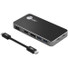 SIIG Triple Display USB-C MST Video Travel Docking with 100W PD Pass Through - USB-C Docking Station- Triple Monitor HDMI/DP/VGA - Single 4K /Dual 1080p /Triple 720p for Notebook / Tablet / Smartphone via USB-C DP Alt-Mode - 100W PD - USB Type C - 2 