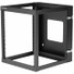 StarTech.com 4-Post 12U Hinged Wall-Mount Network Rack, 19" Open Frame Server Rack, Wall Mount Data Rack for IT Computer Equipment, TAA~ - 12U Open Frame Wall Mount Server Rack - Network rack with 19.8in mounting depth offers a hinged design for easy