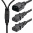 StarTech.com 6ft (1.8m) Power Cord Splitter, IEC 60320 C14 to 2x C13 AC Power Cable, 10A 250V, 18AWG, UL Listed Components - 6ft universal power cord Y splitter with IEC 60320 C14 to 2x C13 connectors; Rated to carry 250V at 10A; UL listed; 100% Copp