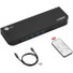 SIIG 4x1 DisplayPort 4K KVM USB 3.0 Switch with Remote Control - Allows you to control 4 DisplayPort 1.4 computers using one keyboard and mouse, DP 1.4/8K@30, HDMI 4K@60, USB 3.0 ports, 3.5mm Phone & Mic Jacks, Switch Button, Hotkeys, Remote Control