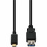 AddOn 8in USB-C Male to 4xUSB 3.0 (A) Female Hub with Aluminum Housing - 8" USB/USB-C Data Transfer Cable for MacBook, Notebook, PC - First End: 4 x USB 3.0 Type A - Female - Second End: USB Type C - Male - Aluminum - 1