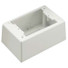 Panduit Pan-Way 1 Gang Deep Surace Mounting Box - 1-gang - Off White