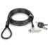 Rocstor N19 Security Cable Lock For Nano-Shaped Slots - (2) Keys - TAA - Resettable - 4-digit - Combination Lock/Keyed Lock - Carbon Steel, Vinyl, Zinc Alloy, Galvanized Steel - 6 ft - For Notebook - TAA Compliant