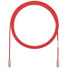 Panduit Cat.6 UTP Patch Network Cable - 3 ft Category 6 Network Cable for Network Device - First End: 1 x RJ-45 Network - Male - Second End: 1 x RJ-45 Network - Male - Patch Cable - Red - 1