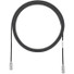 Panduit Cat.6 UTP Patch Network Cable - 3 ft Category 6 Network Cable for Network Device - First End: 1 x RJ-45 Network - Male - Second End: 1 x RJ-45 Network - Male - Patch Cable - 28 AWG - Black - 1