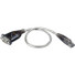ATEN USB to RS-232 Adapter (100 cm) - 3.28 ft Serial/USB Data Transfer Cable for Cellular Phone, PDA, Camera, Modem, Network Adapter - First End: 1 x 19-pin DB-9 RS-232 Serial - Male - Second End: 1 x USB 2.0 Type A - Male - 230 kbit/s - 1