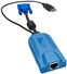 Raritan D2CIM-VUSB KVM Cable Adapter - KVM Cable - First End: 1 x 15-pin HD-15, 1 x RJ-45 Network - Female - Second End: 1 x USB Type A - Male - Black