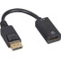 Axiom DisplayPort Male to HDMI Female Adapter - 1 x 20-pin DisplayPort 1.2 Digital Audio/Video - Male - 1 x 19-pin HDMI 2.0 Digital Audio/Video - Female - Black