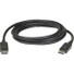 ATEN DisplayPort Audio/Video Cable - 6.56 ft DisplayPort A/V Cable for Audio/Video Device - First End: DisplayPort Digital Audio/Video - Male - Second End: DisplayPort Digital Audio/Video - Male - Supports up to 3840 x 2160 - Shielding - Nickel Plate