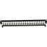Black Box CAT7 Patch Panel - 1U, 24-Port - 24 Port(s) - 24 x RJ-45 - 1U High - Rack-mountable - TAA Compliant
