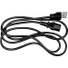 Rocstor 6ft Computer Power Cord NEMA5-15P to C13 - For PC, Printer, Projector, Television, Server, PDU - Black - 6 ft Cord Length - NEMA 5-15P / IEC 60320 C13