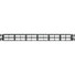 Panduit Mini-Com 48 Port Network Patch Panel - 48 x RJ-45 - 48 Port(s) - 48 x RJ-45 - 48 x RJ-11 - 19" Wide - Rack-mountable