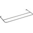 Panduit Cable Strain Relief Bar - Cable Strain Relief Bar - Black - 1 - 7.60" Length - Steel
