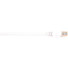 Black Box Connect Cat.5e UTP Patch Network Cable - 7 ft Category 5e Network Cable for Network Device - First End: 1 x RJ-45 Network - Male - Second End: 1 x RJ-45 Network - Male - 1 Gbit/s - Patch Cable - Gold Plated Contact - CM - 26 AWG - White