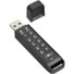 iStorage datAshur Personal2 32 GB | Secure Flash Drive | Password protected | Portable | Military Grade Hardware Encryption | USB 3.0 | IS-FL-DAP3-B-32 - 32 GB - USB 3.2 (Gen 1) Type A - 169 MB/s Read Speed - 111 MB/s Write Speed - Black - 256-bit AE