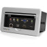 StarTech.com Conference Table Connectivity Box - HDMI / VGA / Mini DisplayPort to HDMI Output with Fast Charge USB Port - Install an HDMI, VGA, mDP & Composite Audio/Video access panel into the surface of a table, and output to an HDMI display or pro