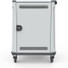 Rocstor Volt® C32 Charging Cart with Intelligent Power Charging - Up to 32 Device Intelligent Power Charging Cart for Notebooks, Chromebook®, MacBook®, and Macbook® Pro- 3 Slide-out shelves - Push Handle - 4 Heavy Duty 5" Casters - Steel Construction