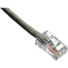 Axiom 20FT CAT6 550mhz Patch Cable Non-Booted (Gray) - 20 ft Category 6 Network Cable for Network Device - First End: 1 x RJ-45 Network - Male - Second End: 1 x RJ-45 Network - Male - Patch Cable - Gold Plated Contact - 24 AWG - Gray