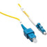 Axiom LC/SC Singlemode Simplex OS2 9/125 Fiber Optic Cable 15m - Fiber Optic for Network Device - 49.21 ft - 1 x LC Male Network - 1 x SC Male Network