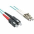 Axiom LC/SC 10G Multimode Duplex OM3 50/125 Fiber Optic Cable 15m - TAA Compliant - 49.21 ft Fiber Optic Network Cable for Network Device - First End: 2 x LC/UPC Network - Male - Second End: 2 x SC/UPC Network - Male - 10 Gbit/s - OFNR - 50/125 µm - 