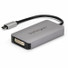 StarTech.com USB-C to DVI Adapter - Dual-Link Connectivity - Digital Only - Active Conversion - USB Type-C Dual-Link Video Converter - 2560x1600 - The USB-C to DVI adapter (digital only) supports dual-link resolutions up to 2560x1600 - With a compact