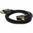 5PK 10ft DisplayPort 1.2 Male to DVI-D Dual Link (24+1 pin) Male Black Cables Which Requires DP++ For Resolution Up to 2560x1600 (WQXGA) - 100% compatible and guaranteed to work