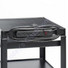 Bretford RM1824 Ribbed Mat - 24" Length x 18" Width x 0.06" Thickness Overall - Rubber - Black