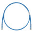 PANDUIT Cat.6 UTP Patch Cable - RJ-45 Male Network - RJ-45 Male Network - 6ft - Blue