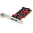StarTech.com 2 Port PCI SuperSpeed USB 3.0 Adapter Card with SATA Power - 5Gbps - Add 2 SuperSpeed USB 3.0 ports to a computer through a PCI slot - pci usb 3.0 adapter - pci usb 3.0 adapter card - pci usb 3.0 card -pci usb 3.0 controller