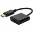 5PK DisplayPort 1.2 Male to HDMI 1.3 Female Black Active Adapters Which Comes with Audio For Resolution Up to 2560x1600 (WQXGA) - 100% compatible and guaranteed to work