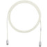 Panduit Cat.6 UTP Patch Network Cable - 15.09 ft Category 6 Network Cable for Network Device - First End: 1 x RJ-45 Network - Male - Second End: 1 x RJ-45 Network - Male - Patch Cable - Gold Plated Contact - 28 AWG - Off White - 1