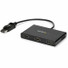 StarTech.com 3-Port Multi Monitor Adapter, DisplayPort to 3x HDMI MST Hub, Triple 1080p, Video Splitter for Extended Desktop Mode, Windows - 3-port DisplayPort to HDMI multi-monitor adapter drives 3x 1080p 60Hz or 2x 4K 30Hz HDMI displays to extend d