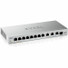 ZYXEL 12-Port Web-Managed Multi-Gigabit Switch Includes 3-Port 10G and 1-Port 10G SFP+ - 11 Ports - Manageable - Gigabit Ethernet, 10 Gigabit Ethernet - 10/100/1000Base-T, 10GBase-X, 10GBase-T - 2 Layer Supported - Modular - Twisted Pair, Optical Fib