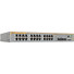 Allied Telesis L3 Switch with 24 x 10/100/1000T Ports and 2 x 100/1000X SFP Ports - 24 Ports - Manageable - 4 Layer Supported - Modular - 2 SFP Slots - 20.50 W Power Consumption - Twisted Pair, Optical Fiber - Rack-mountable