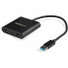 StarTech.com USB 3.0 to Dual HDMI Adapter, 1x 4K & 1x 1080p, External Graphics Card, USB Type-A Dual Monitor Display Adapter, Windows Only - USB 3.0 to dual HDMI adapter supports 1x 4K 30Hz (UHD) + 1x 1080p - 4K port supports ultrawide displays - Ext