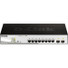 D-Link DGS-1210-10MP Ethernet Switch - 8 Ports - Manageable - Gigabit Ethernet - 1000Base-T, 1000Base-X - 3 Layer Supported - Modular - 2 SFP Slots - Twisted Pair, Optical Fiber - Lifetime Limited Warranty