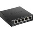D-Link 5-Port Desktop Gigabit PoE+ Switch - 5 Ports - Manageable - Gigabit Ethernet - 10/100/1000Base-T - 2 Layer Supported - Twisted Pair - Desktop