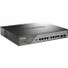 D-Link DSS-200G Ethernet Switch - 8 Ports - Manageable - Gigabit Ethernet - 10/100/1000Base-T, 1000Base-X - 3 Layer Supported - Modular - 2 SFP Slots - 10.70 W Power Consumption - 242 W PoE Budget - Twisted Pair, Optical Fiber - PoE Ports - 1U High -