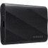 Samsung T9 4 TB Portable Rugged Solid State Drive - External - PCI Express NVMe - Black - Desktop PC, Gaming Console, Camera, Notebook, Smartphone, Tablet, Smart TV Device Supported - USB 3.2 (Gen 2), USB 3.1 - 2000 MB/s Maximum Read Transfer Rate - 