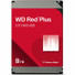 WD Red Plus WD80EFPX 8 TB Hard Drive - 3.5" Internal - SATA (SATA/600) - Conventional Magnetic Recording (CMR) Method - NAS, Desktop PC Device Supported - 5640rpm - 180 TB TBW - 3 Year Warranty - Retail