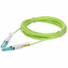 AddOn Fiber Optic Duplex Patch Network Cable - 9.80 ft Fiber Optic Network Cable for Network Device - First End: 2 x CS Network - Male - Second End: 2 x CS Network - Male - Patch Cable - OFNR - 50 µm - Lime Green - 1