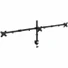 SIIG Articulating Triple Monitor Desk Mount - 13" to 27" - 6 Display(s) Supported - 13" to 27" Screen Support - 66 lb Load Capacity - 75 x 75, 100 x 100 - 1