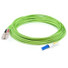AddOn Fiber Optic Duplex Patch Network Cable - 49.20 ft Fiber Optic Network Cable for Network Device - First End: 2 x SC Network - Male - Second End: 2 x CS Network - Male - Patch Cable - OFNR - 50 µm - Lime Green - 1