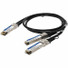 AddOn Twinaxial Network Cable - 8.20 ft Twinaxial Network Cable for Network Device - First End: 1 x QSFP-DD Network - Second End: 2 x QSFP28 Network - 200 Gbit/s - 1 - TAA Compliant