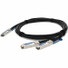AddOn Fiber Optic Network Cable - 3.30 ft Fiber Optic Network Cable for Network Device - First End: 1 x QSFP28 Network - Second End: 2 x QSFP28 Network - 100 Gbit/s - 30 AWG - 1 - TAA Compliant