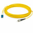 AddOn ADD-ALC-ST-5MS9SMF Fiber Optic Simplex Network Cable - 16.40 ft Fiber Optic Network Cable for Network Device - First End: 1 x LC/APC Network - Male - Second End: 1 x ST Network - Male - Patch Cable - 9/125 µm - Yellow - 1